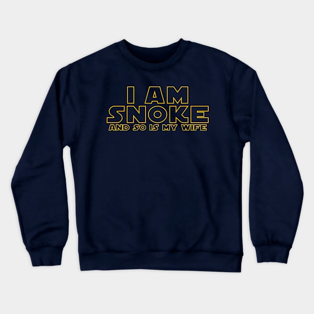 I Am Snoke (Design 2) Crewneck Sweatshirt by My Geeky Tees - T-Shirt Designs